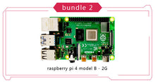 Load image into Gallery viewer, New 2019 Official Original Raspberry Pi 4 Model B Development Board Kit RAM 2G/4G 4 Core CPU 1.5Ghz 3 Speeder Than Pi 3B+