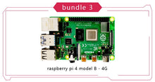 Load image into Gallery viewer, New 2019 Official Original Raspberry Pi 4 Model B Development Board Kit RAM 2G/4G 4 Core CPU 1.5Ghz 3 Speeder Than Pi 3B+
